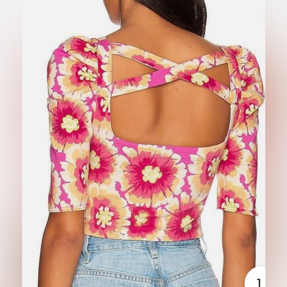 *Give me More* Free People top - Picture 3 of 9